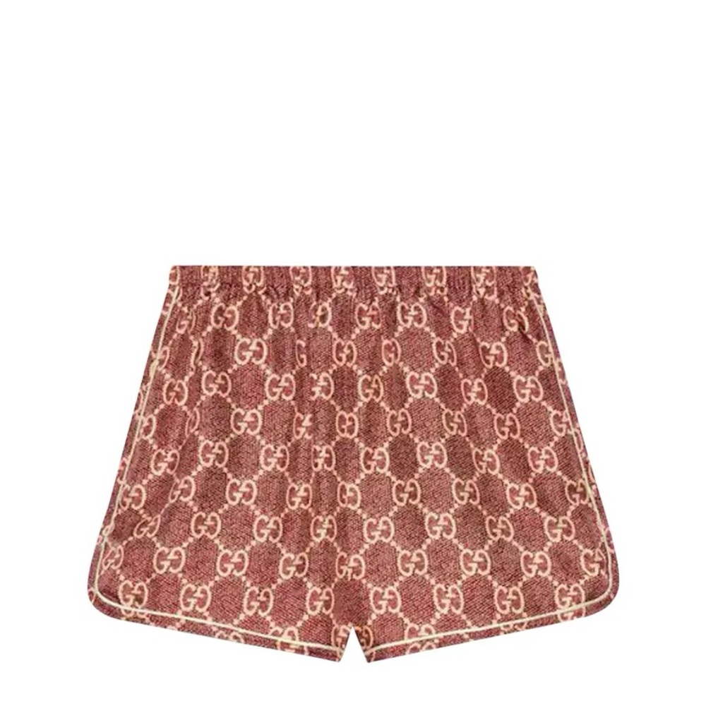 Gucci Women's Brown Monogram Shorts